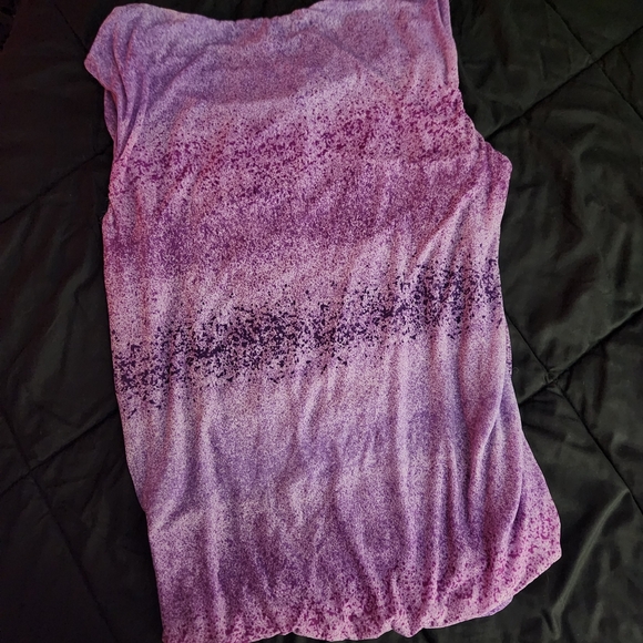 Purple Sleeveless Women's Top - Picture 4 of 5